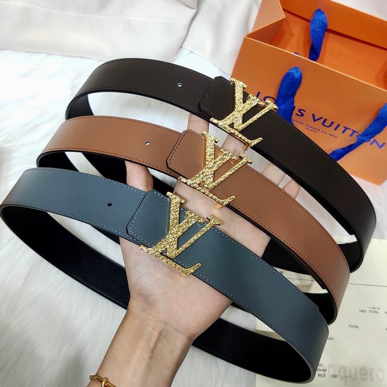 LV Belt 40mmX95-125CM 7D (387)